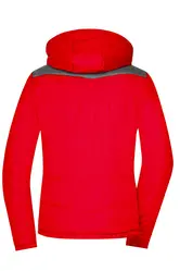 Ženska zimska jakna JN1133 red/anthracite-melange L-3