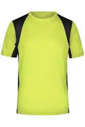 Majica za trčanje JN306 fluoyellow/black S-4