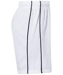 Dječje kratke hlače JN387K white/black XS-2
