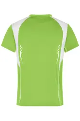 Dječja majica za trčanje JN397K lime-green/white M-3