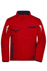 Radna softshell jakna JN853 red/navy XS-0